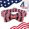 Lionheart glory American Flag Dog Collar, 4 of July Dog