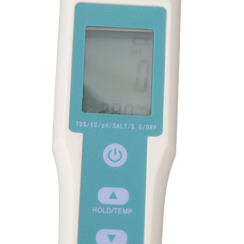 7 in 1 Water Quality Monitor Detect ORP PH EC