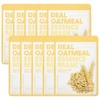 Farmstay Real Oatmeal Essence Mask, 1 Pack, 10 Packs / 팜스테이 리얼 오트밀 에센스 마스크, 1개, 10개입