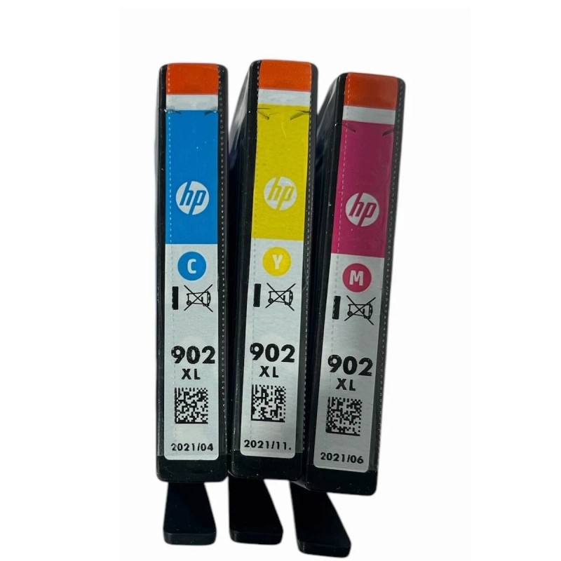 HP 902XL High-Yield Multicolor Cyan Magenta Yellow Ink Cartridges