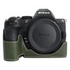 kinokoo Nikon Z5 II PU Leather Half Protective Case, green,