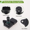 X AUTOHAUX Manifold Absolute Pressure MAP Sensor for Nissan Primera
