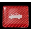 HASEPRO Magical Carbon NEO Hood Opener Emblem TYPE A Red