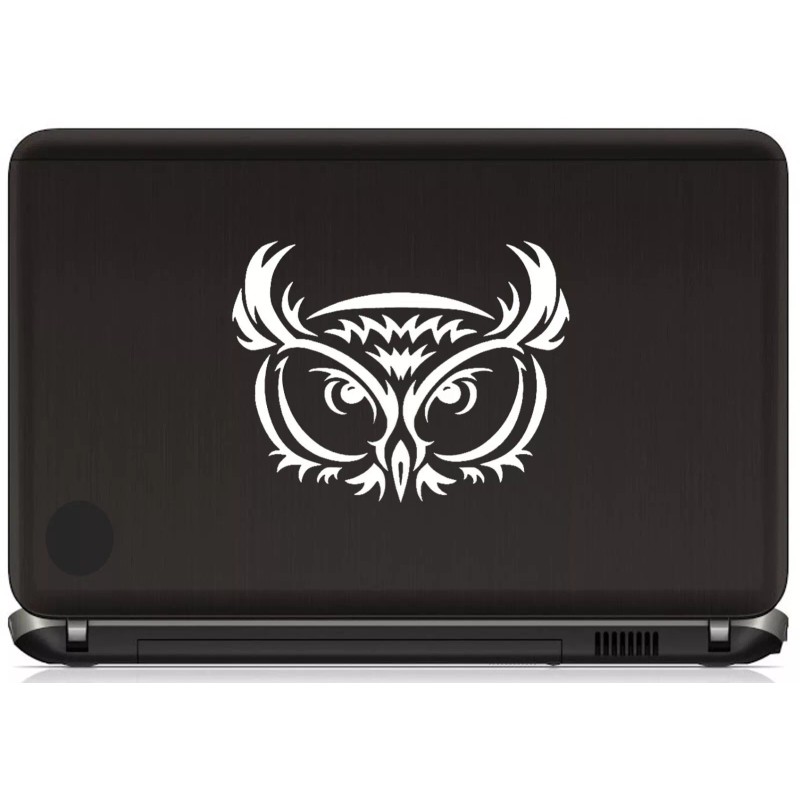 Bluegrass Decals Tribal Barn Owl Head Decal Sticker for Car