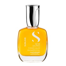 Alfaparf Milano Semi Di Lino Sublime Cristalli Liquidi The Original - Suero Iluminador y Protector TÉRMICO para el Cabello, Brillo Extremo Todo Tipo de Cabello, 30 ml
