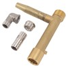 Brass Quick Coupler Valve Quick Insert Water Access Tool Garden