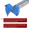 Sourcingmap Forstner Drill Bits 26mm, Tungsten Carbide Wood Hole Saw