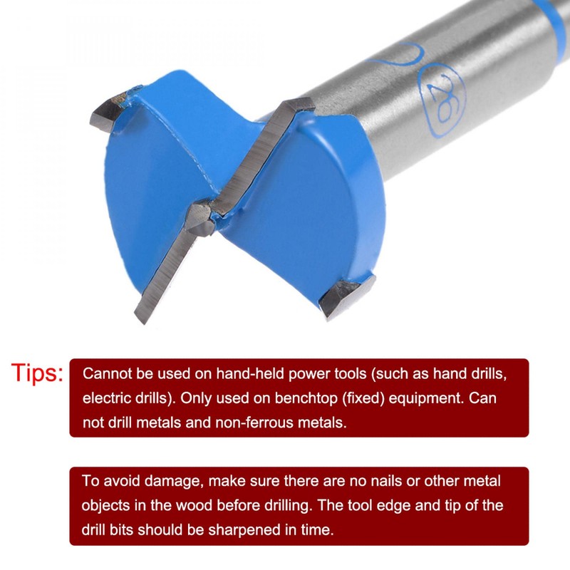 Sourcingmap Forstner Drill Bits 26mm, Tungsten Carbide Wood Hole Saw