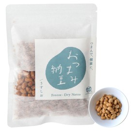 おつまみ納豆 50g 国産納豆 ノンフライ フリーズドライ 納豆の栄養まるごと手軽につまめる サクサク食感がやみつき 乾燥納豆 お菓子 干し納豆 スナック おやつ 無添加 豆菓子 (うすしお)