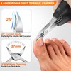 Toenail Clippers for Seniors Thick Toenails, Heavy Duty Large Toe