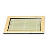 J-kitchens Soba Soba Soba, Rectangular Bamboo Plate, Sesame Bamboo, Crack
