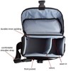 Canon 100ES Well-Padded Multi-Compartment Digital SLR Camera Case EOS Shoulder