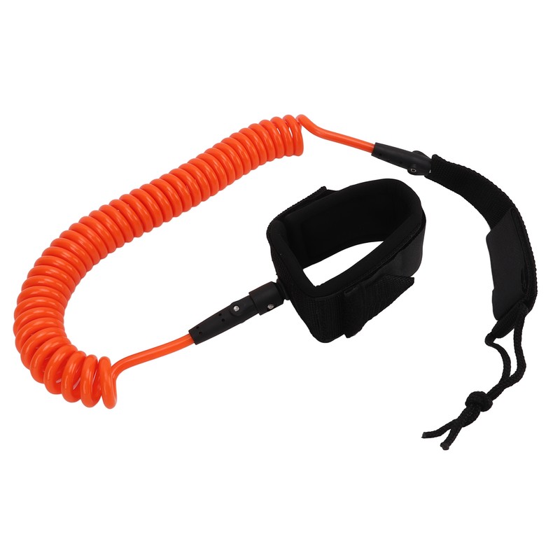 7mm 10Ft Surfing Foot Rope Adjustable Elastic TPU Surfboard Leg