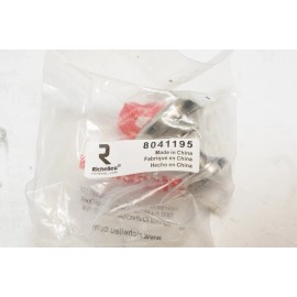 Richelieu Lot of 10 Traditional Metal Knob - 8041 1 3/16 in Dia. 8041195 Brushed Nickel