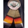 12 Sombrero Charro Con Sarape Adorno 5 Cm Mexico