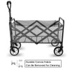 WHITSUNDAY Collapsible Folding Garden Outdoor Park Utility Wagon Picnic Camping