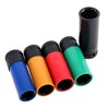 KEILEOHO 5 Pcs 1/2-Inch Drive Wheel Protector Impact Socket, Metric,15