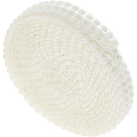 TEHAUX 1rollo Cinta De Perlas Adhesivas Para Decoración De Ropa Cinta De Perlas Para Manualidades Para Eventos y Bodas Para y Embellecer Accesorios