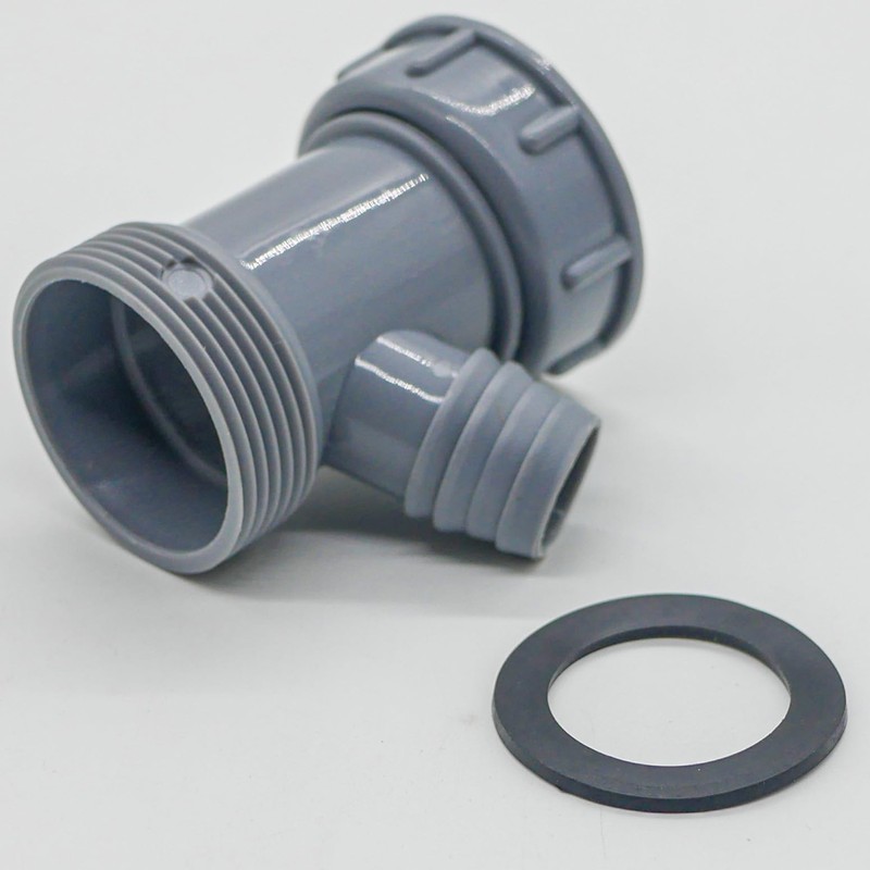 XJKJ 2 pcs kitchen sink drain pipe adapter Y-shaped, 1.77