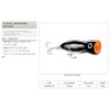 Rapala Popper X Wrap Magnum Explode 17 cm 140g Glasghost