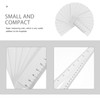 DOITOOL Disposable Paper Measuring Ruler of 100 Pieces for Head