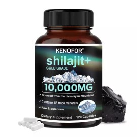 KENOFOR shilajit GOLD GRADE 10,000 MG HIMALAYAN MOUNTAINS