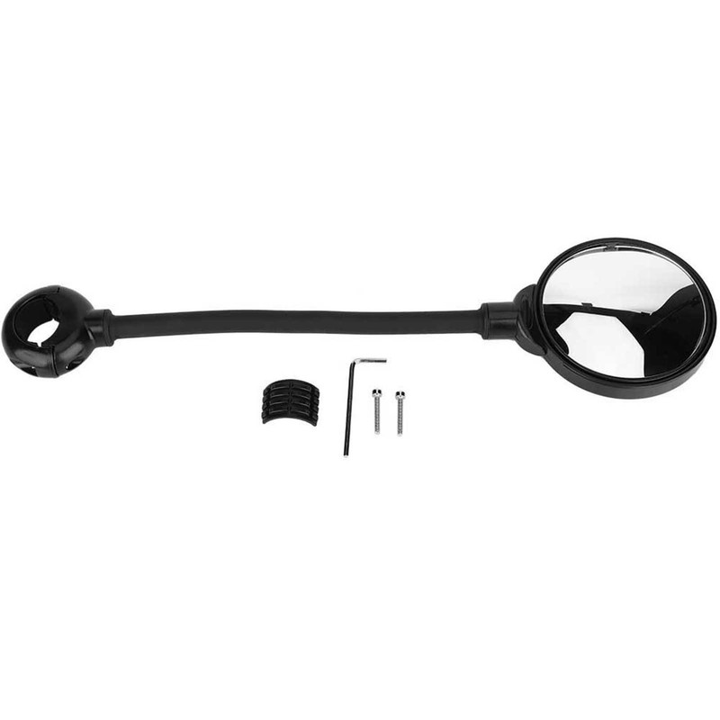 Bike Bicycle Rearview Mirror Handlebar Adjustable Mirror Rear Back View