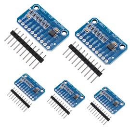 APKLVSR 4 Channels Analog to Digital Converter Development Board Module 16 Bit for Arduino and RPi (Pack of 5)