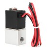 Quick Response Solenoid Valve Water Air Oil 2-Position 2-Way Aluminum