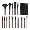 21pcs Makeup Brush Set Wooden Handle Eyeshadow Foundation Blush Brush