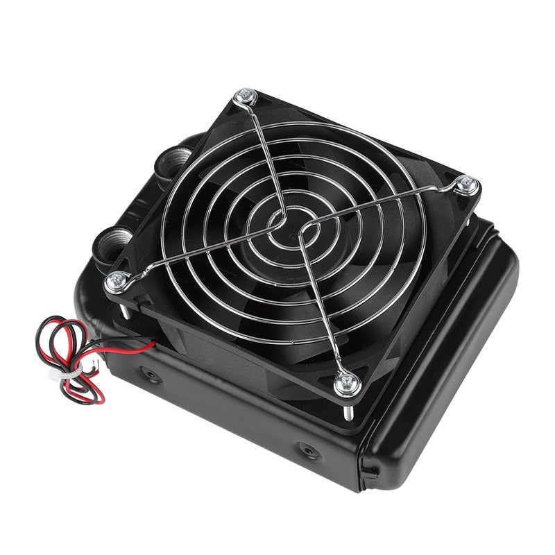 90mm 8 Tubes Heat Exchanger Fan Faster Heat Dissipation Water