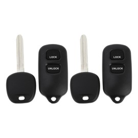 X AUTOHAUX 2 Set 315MHz HYQ12BAN Keyless Entry Remote Ignition Transponder Key Fob for Toyota Tundra 2003-2006 for Toyota RAV4 2001-2005 67 Chip 2 Set