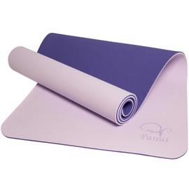 Panus Yoga Mat (Premium Material) Yoga Mat, TPE x 0.3 inches (8 mm), Domestic Brand, 2023 Model, Cute, Pilates, Yoga, Hot Yoga, Stretching, Massage, Muscle Training, Strength Training, Self Weight