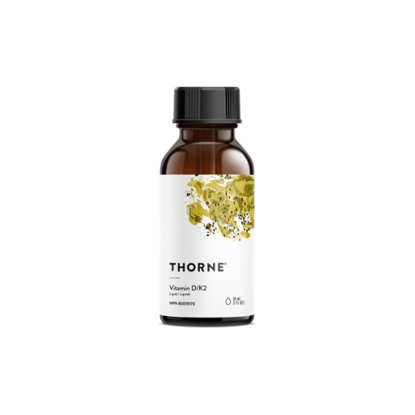 Thorne Research Vitamin D & K Liquid - 30ml