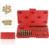Angchun 15PCS Metric Thread Chaser Set, Thread Repair kit with