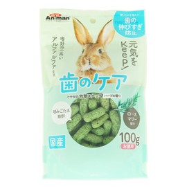 Mini Animan Rabbit Pasture Snack, Herbal Scent, 3.5 oz (100 g)