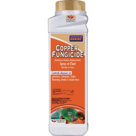 Bonide Copper Fungicide, 1 lb. Ready-to-Use Spray or Dust for Organic Gardening, Controls Common Diseases in Lawn & Garden