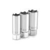 TEKTON 3/8 Inch Drive Spark Plug Socket Set, 3-Piece (5/8,