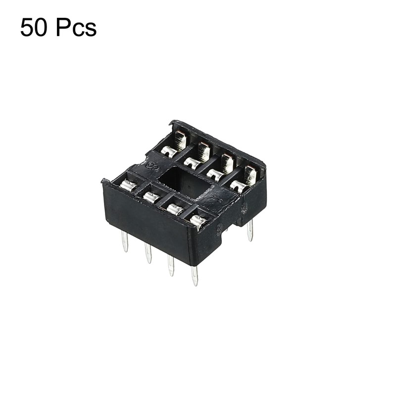 uxcell DIP IC Chip Socket Adapter Flat Pin for PCB