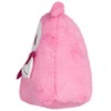 Snacker Squishable para fiesta de peluche rosa