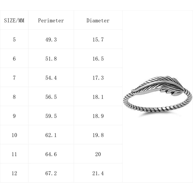 Retro Vintage Oxidized Leaf Braided Twisted Wrap Thumb Ring，Vintage vintage