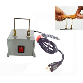 Ribbon Hot Knife Rope Foam Cutter Electric Heating Knife Cutting Machine 110V Rope Webbing Thermal Cutting Gun for Nylon Plastic Net Webbing Ribbon-Bench Mount Cutter