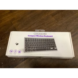 Infinitive Compact Wireless Keyboard Ultra Slim Keyboard 2.4 GHz USB Nano