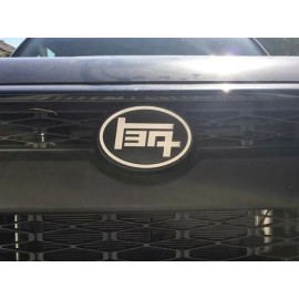 BH3D Printing Toyota 4Runner TEQ Badge Front OR Rear (2009-2021) - Red/Silver Rear Hatch