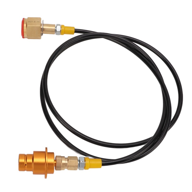 CO2 Tank Adapter Hose 60 Inch Brass ABS Soda Machine