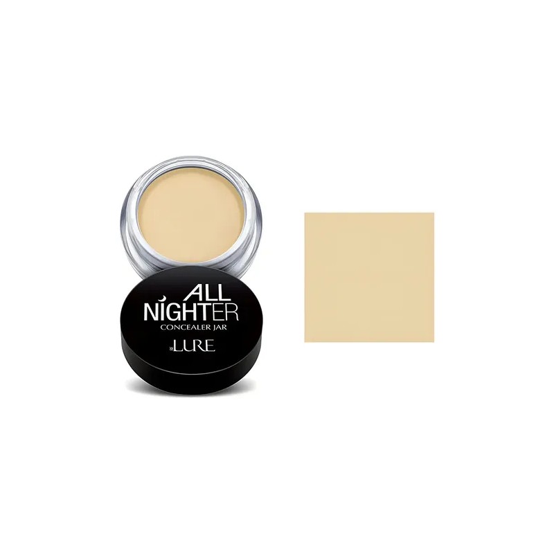 Corrector En Crema Lure All Nighter Cobertura Media Tono Yellow