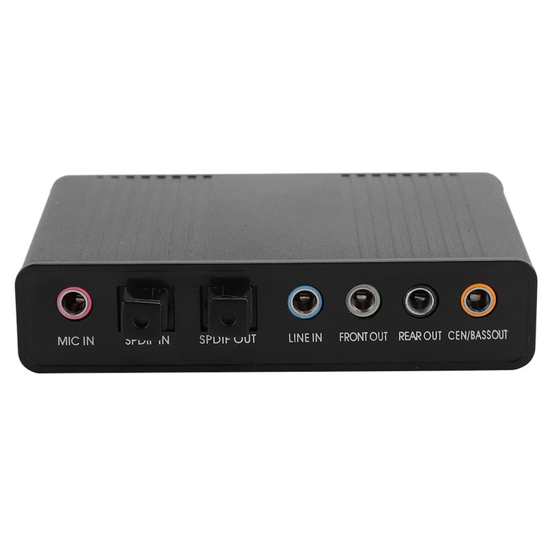 DM HD10 USB 5.1 Computer External Sound Card Audio Adapter