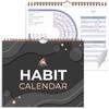 Clever Fox Habit Calendar Circle – 2-Year Inspirational Habit Tracker