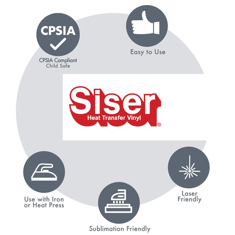 Siser Glitter HTV 20" x 12" Sheet - Iron on