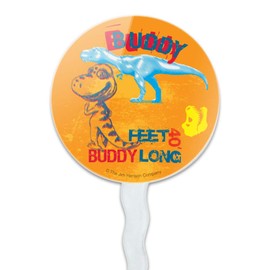 GRAPHICS & MORE Dinosaur Train Buddy T-Rex 40 Feet Long Cupcake Picks Toppers Decoration Set of 6